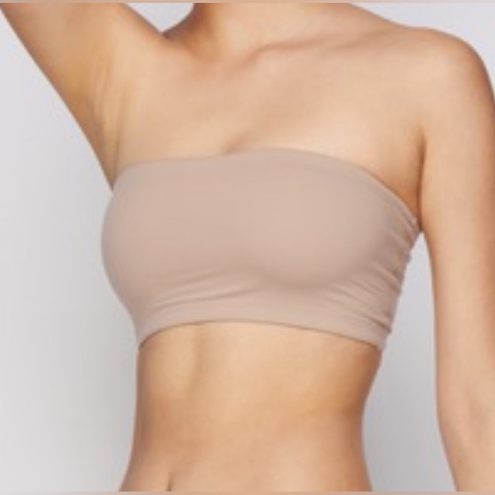 2 SKIMS Nude Bandeau Top XXSMALL